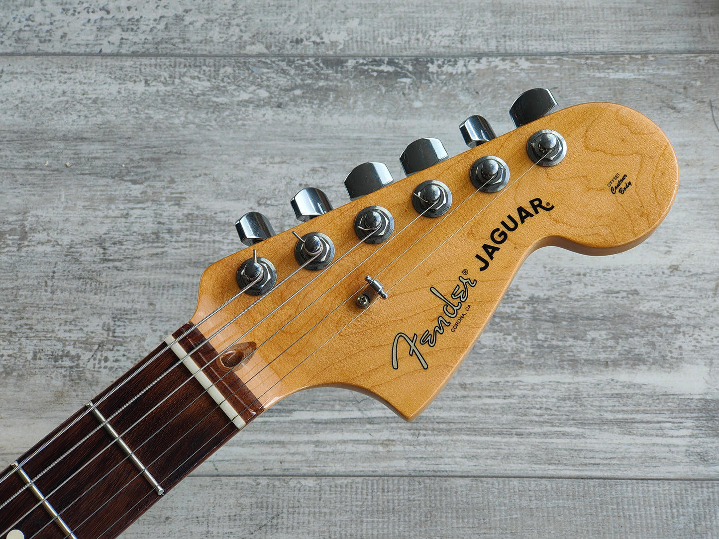 2017 Fender USA American Professional Jaguar (Olympic White)