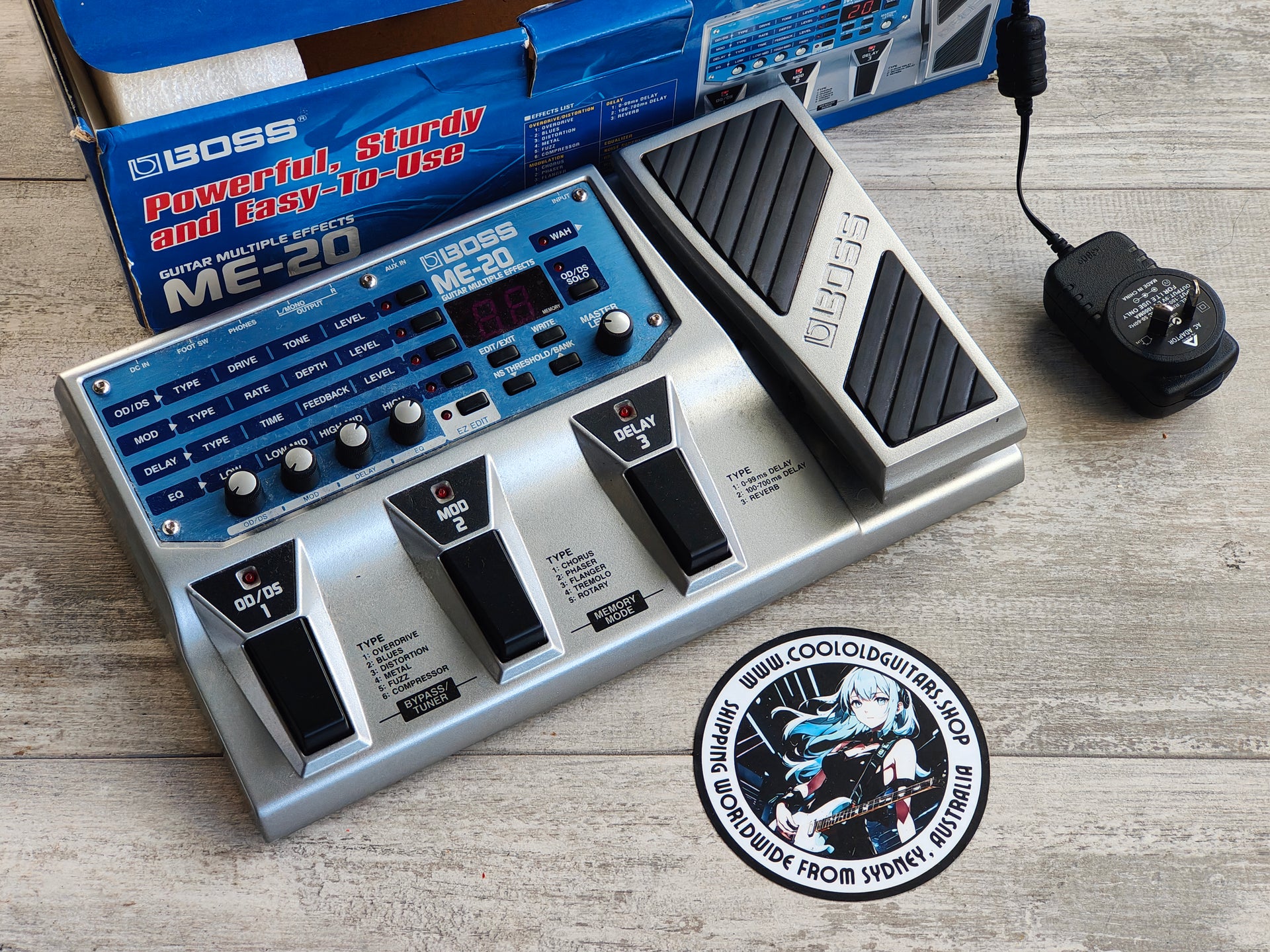 Boss ME-20 Multi Effects Pedal – Cool Old Guitars