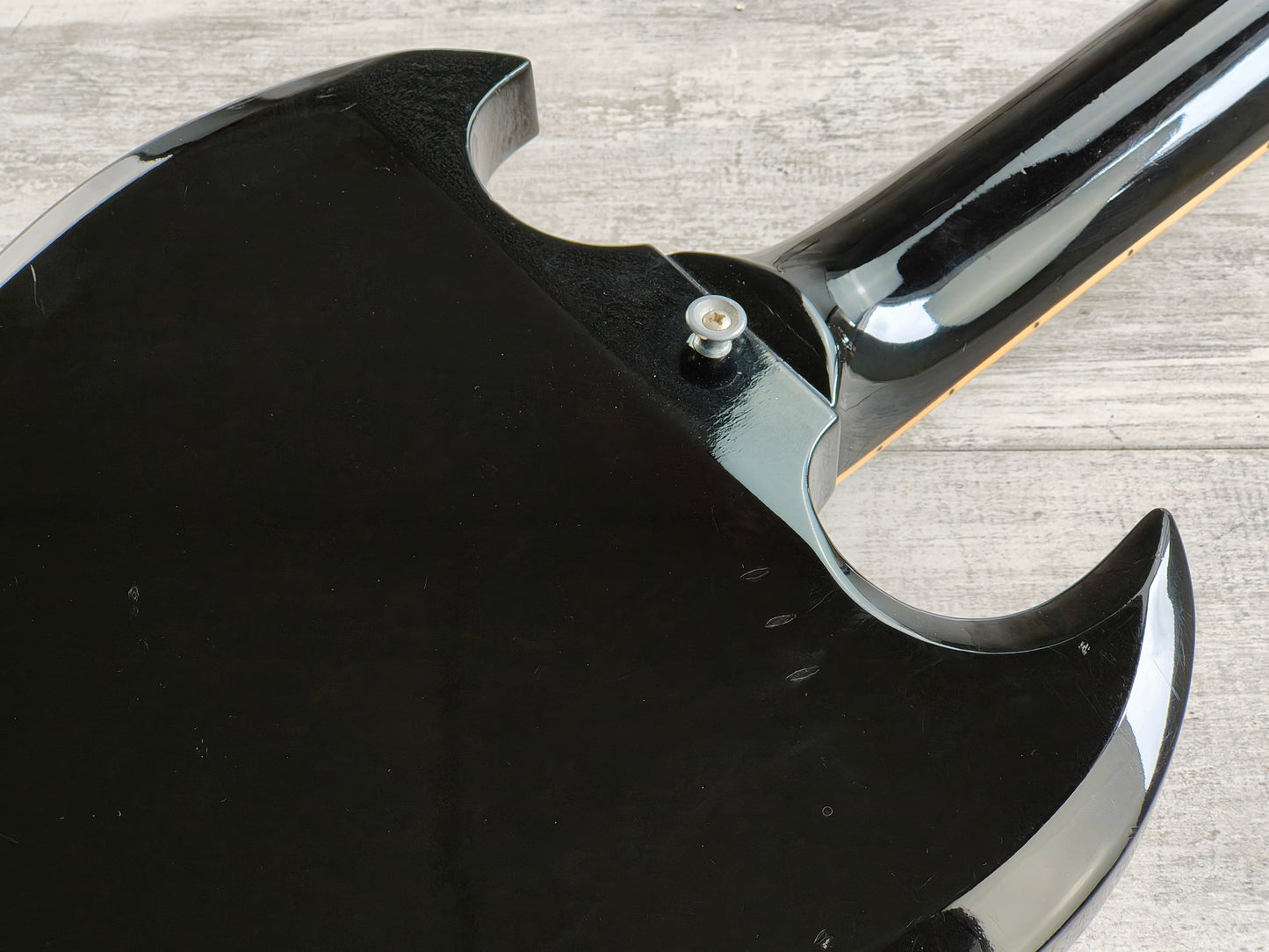 1989 Orville (Gibson) Japan SG-65 '62 Reissue SG Double Cutaway (Black)