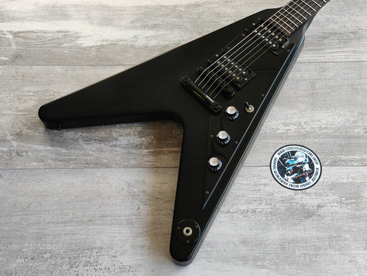 2000 Gibson USA Flying V Gothic (Black)
