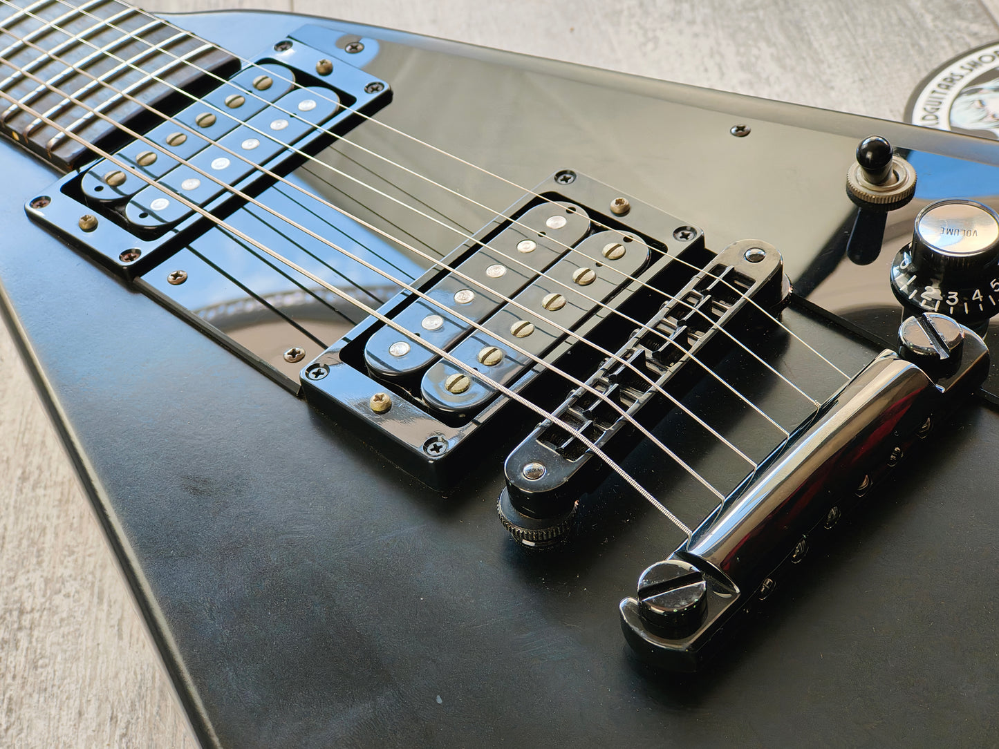 2000 Gibson USA Flying V Gothic (Black)