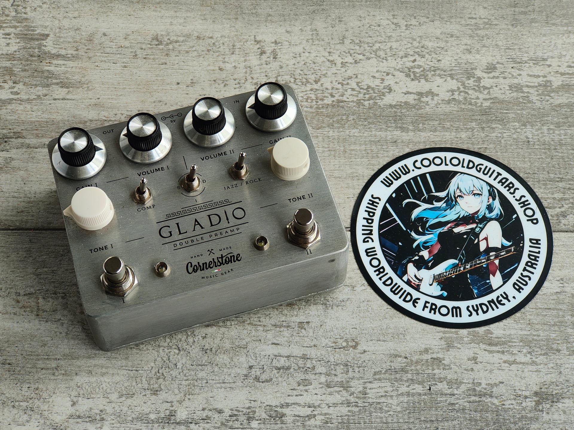 cornerstone music gear Cornerstone Music Gear Gladio Double Klon Preamp – Cool Old Guitars