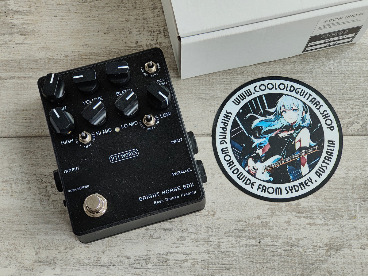 HTJ Works Bright Horse BDX Bass Klon Preamp (Made in Japan) – Cool 