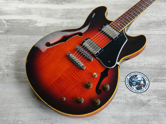 1981 Ibanez Japan LR-10 Lee Ritenour Semi Hollowbody (Antique Violin)