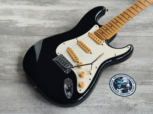 1988 Fender Japan STM55 Pro Feel "Medium Scale" Stratocaster (Black)