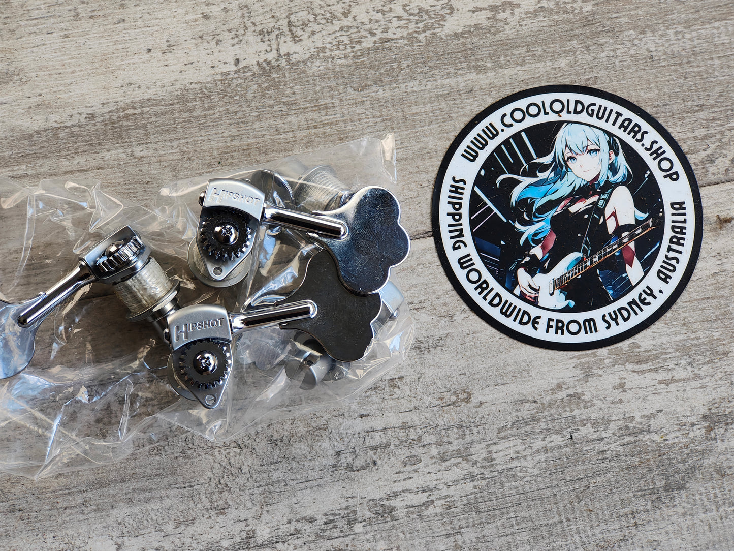 Hipshot USA Ultralite Bass Tuners (4 or 5 String Set)