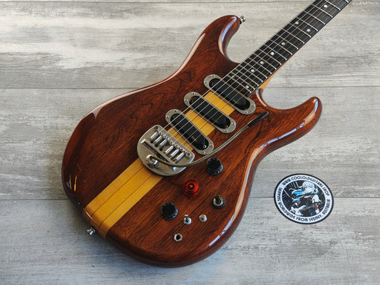 1979 Greco Japan GOII750 Neckthrough Stratocaster w/EMG's (Brown)