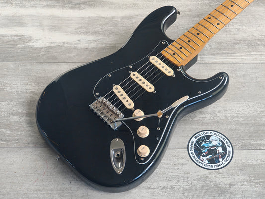 1993 Fender Japan ST54-70 '54 Reissue Stratocaster (Gilmour Black)