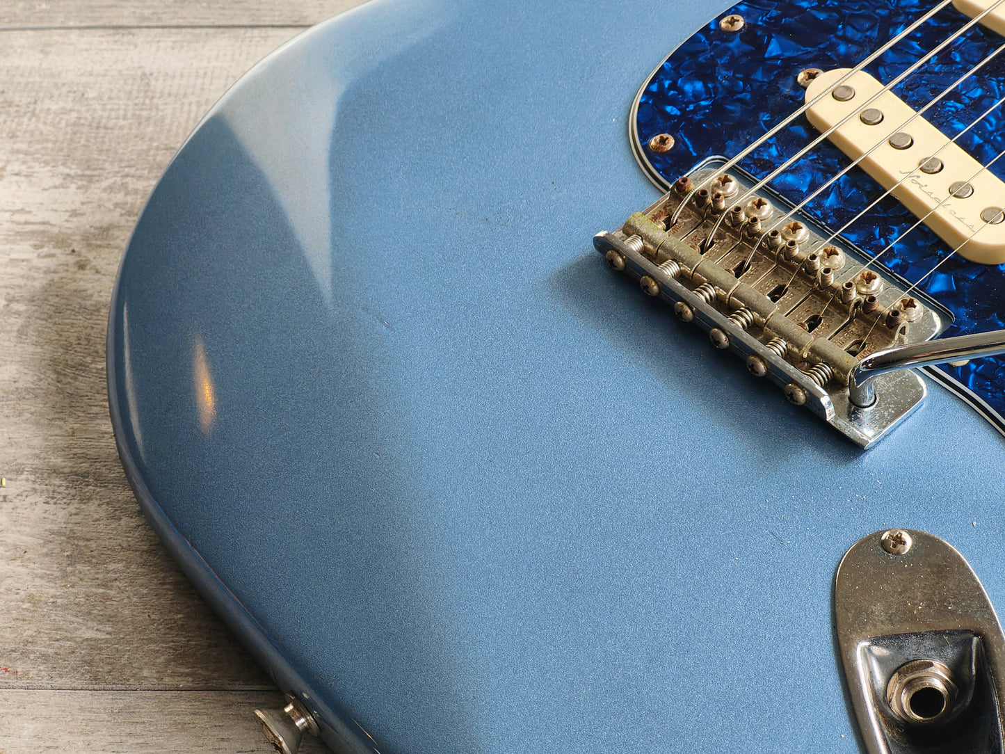 1993 Fender Japan ST62 '62 Reissue Stratocaster w/Noiseless Pickups (Ice Blue Metallic)