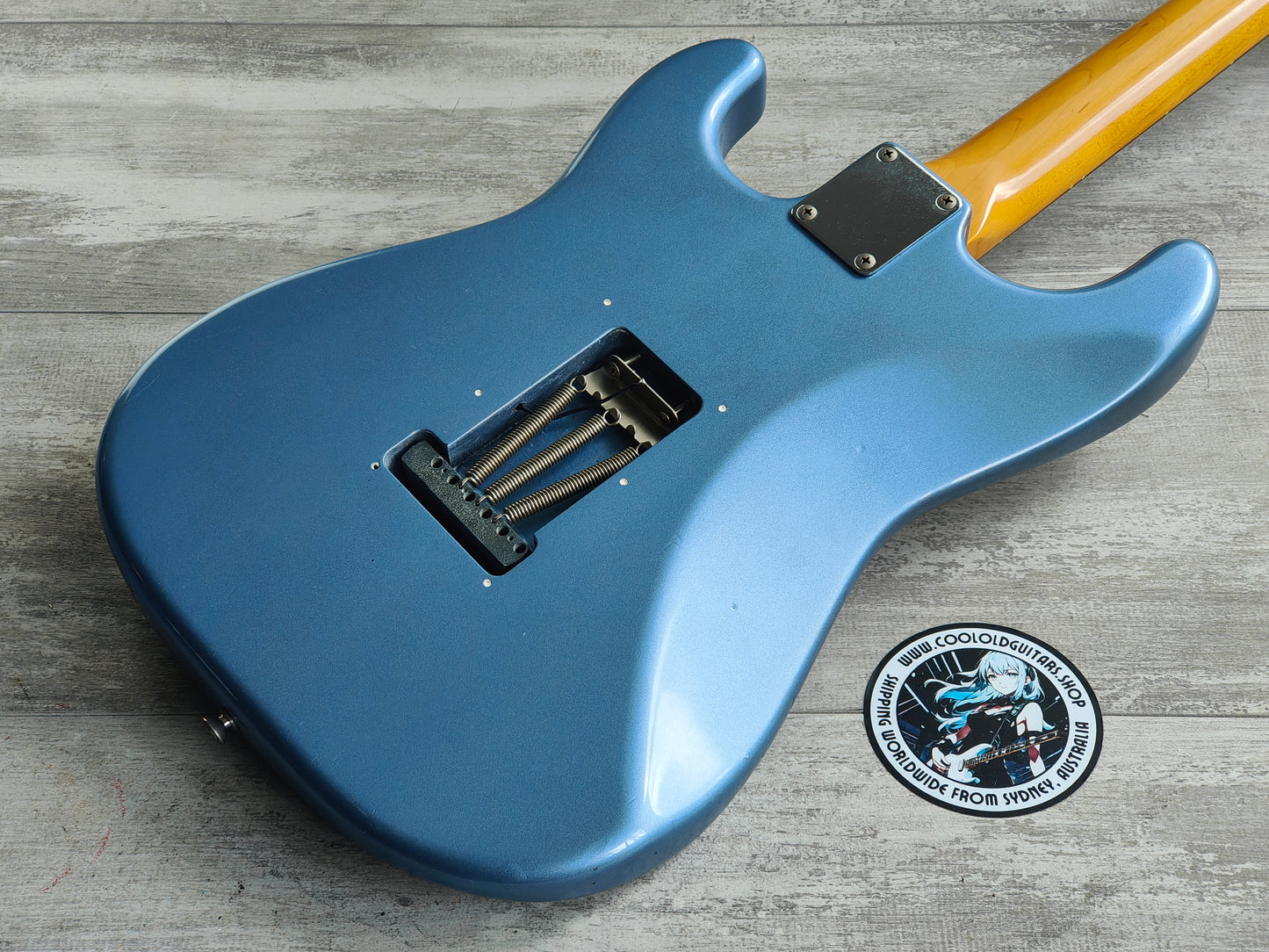 1993 Fender Japan ST62 '62 Reissue Stratocaster w/Noiseless Pickups (Ice Blue Metallic)