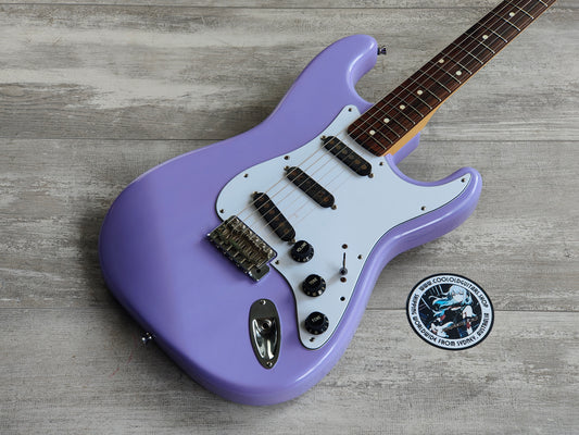 1993 Fender Japan ST62 '62 Reissue Stratocaster w/Schecter Pickups (Purple)