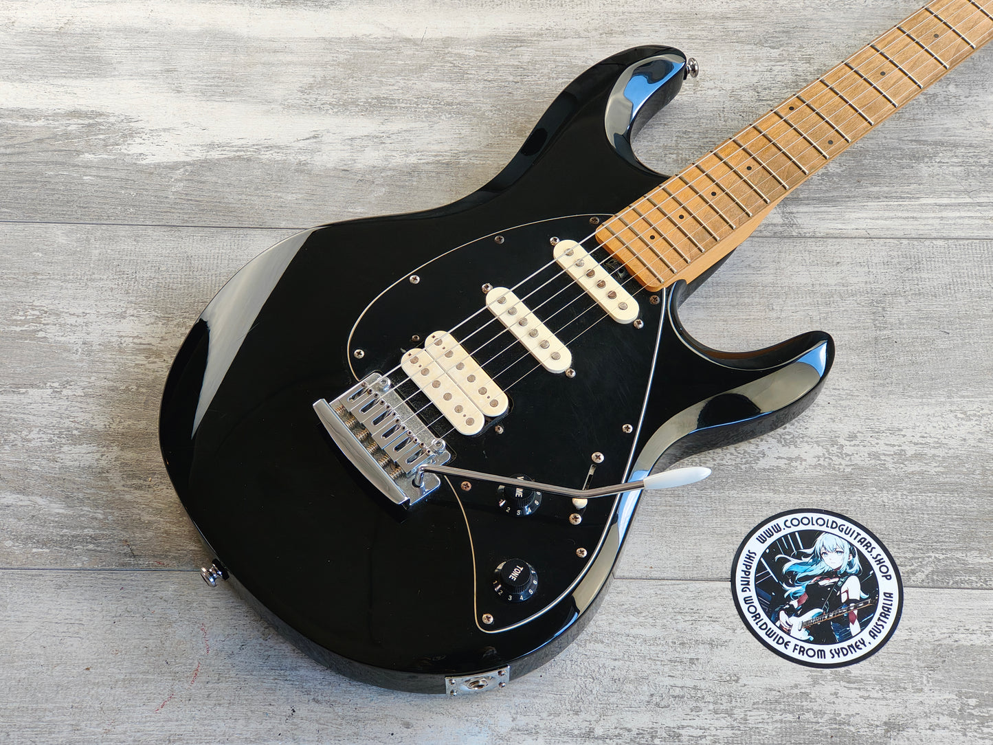 Sterling by Music Man SUB Silo3 HSS w/Tremolo (Black)