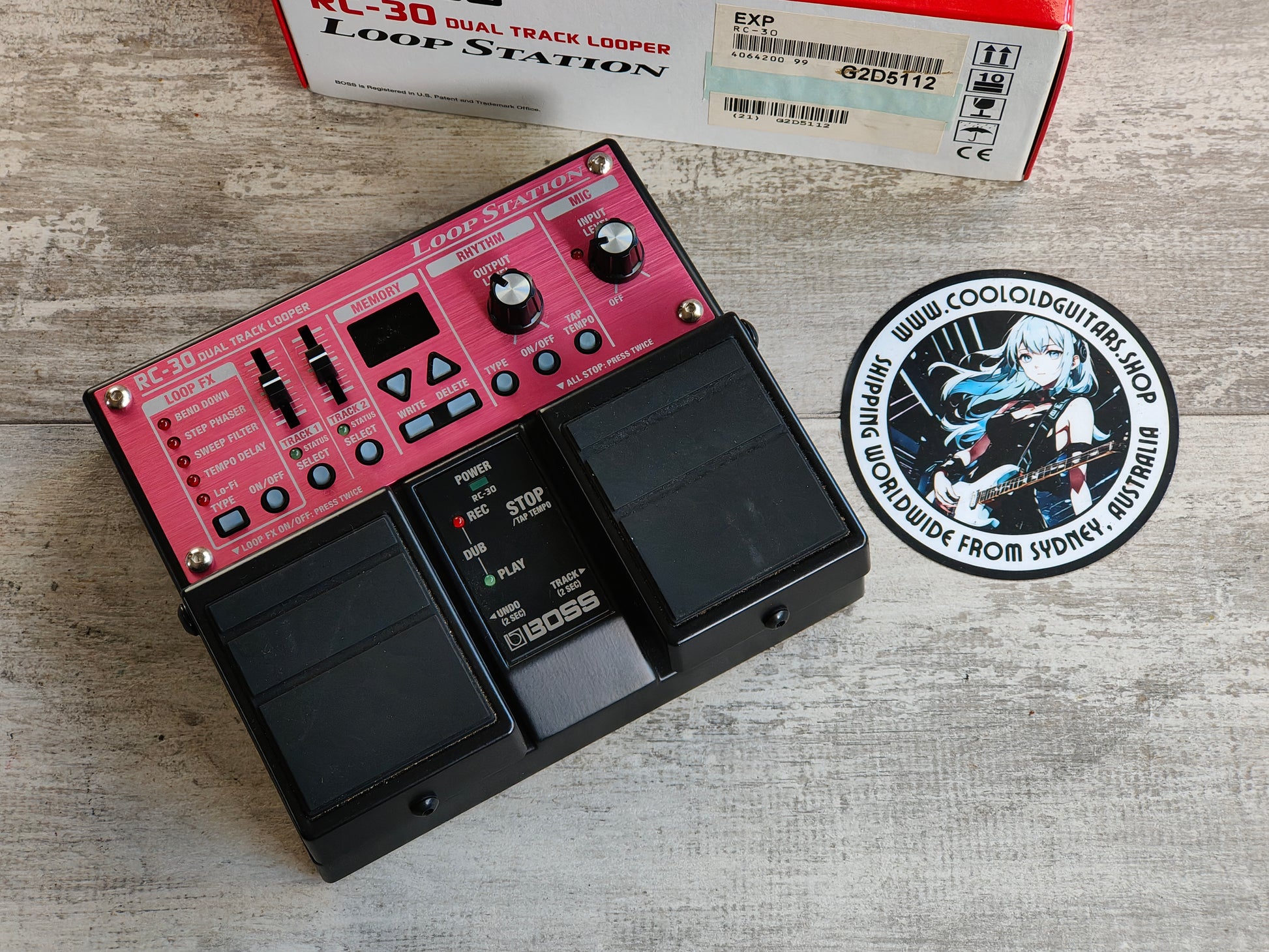 boss rc 30 pedal Boss RC-30 Dual Track Looper Loop Station w/Box – Cool Old Guitars