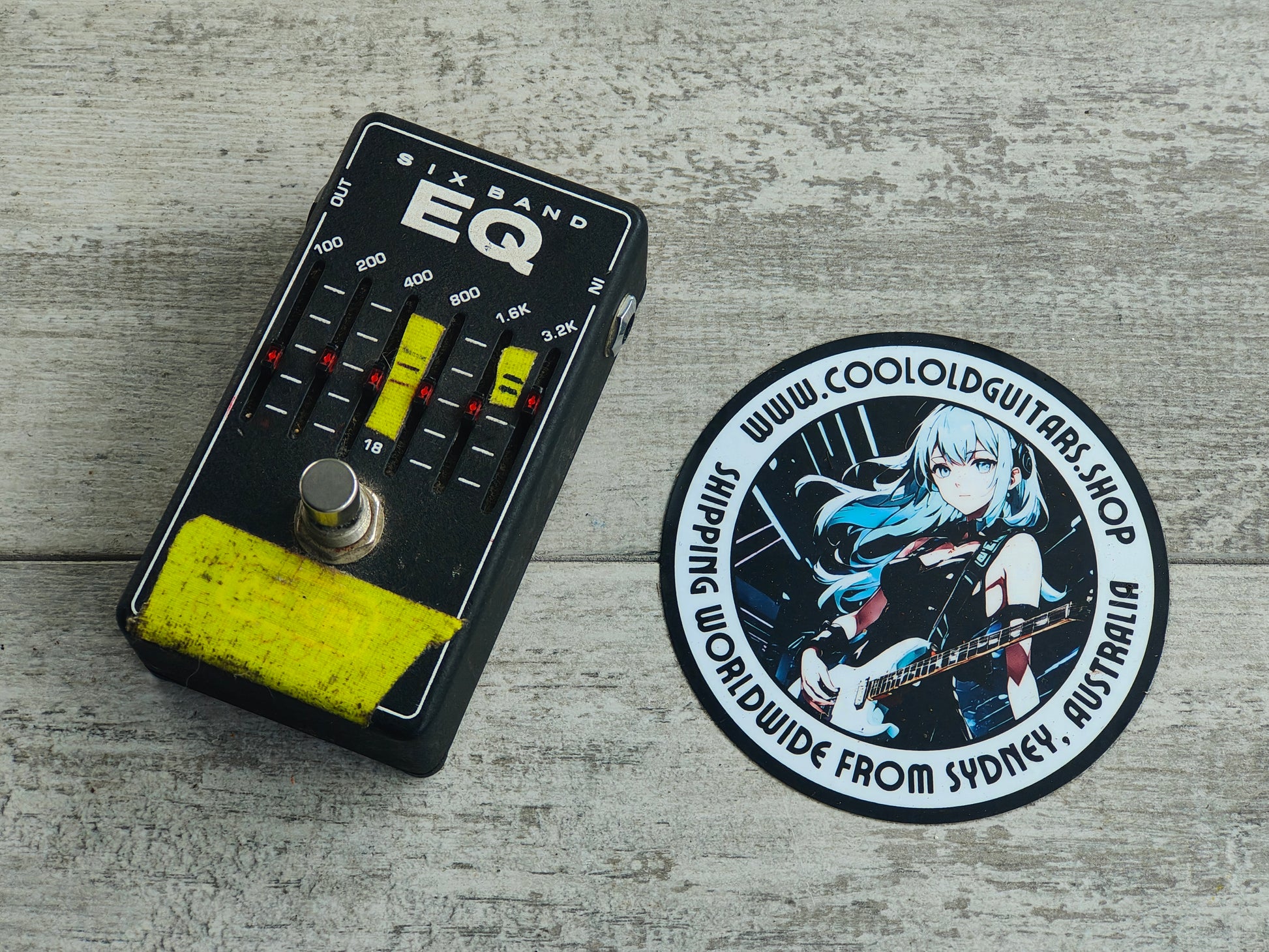 mxr six band eq pedal MXR Six Band EQ Pedal – Cool Old Guitars