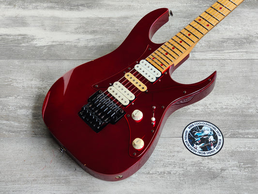 1991 Ibanez Japan RG-5000 Limited Edition Superstrat (Ruby Red)