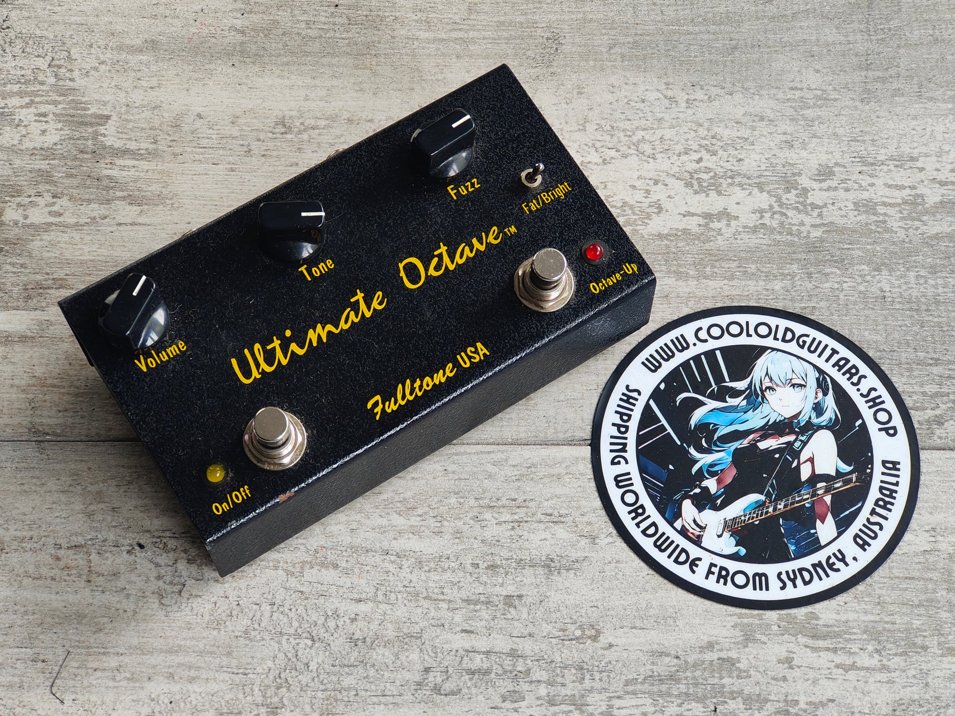 Fulltone USA Ultimate Octave Fuzz Pedal – Cool Old Guitars