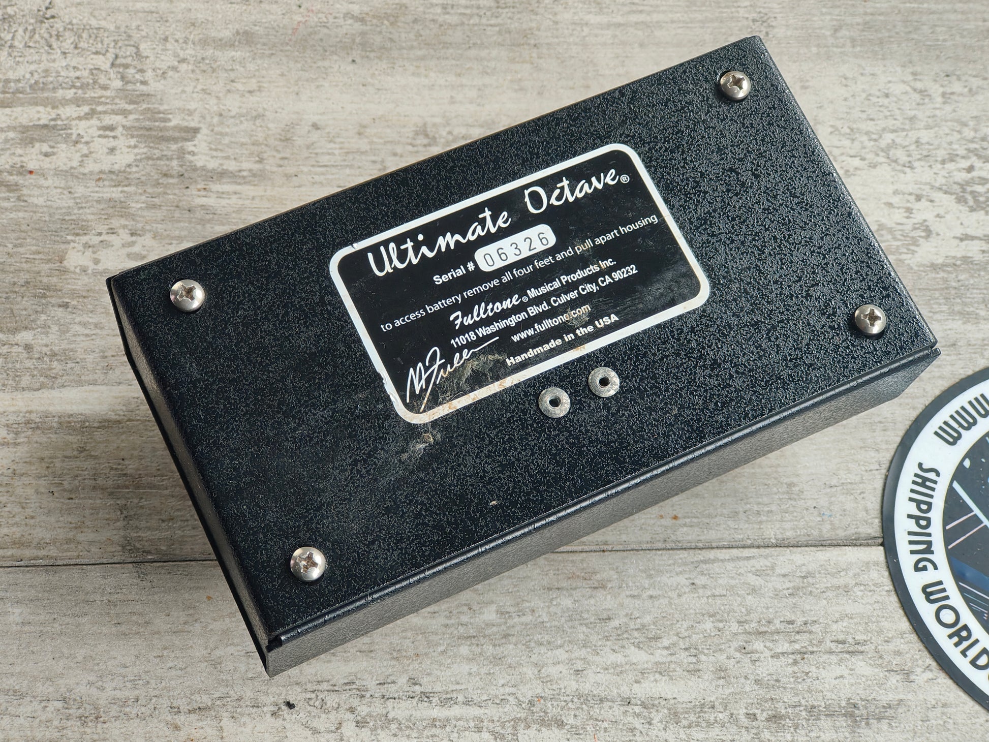 fulltone ultimate octave fuzz pedal Fulltone USA Ultimate Octave Fuzz Pedal – Cool Old Guitars