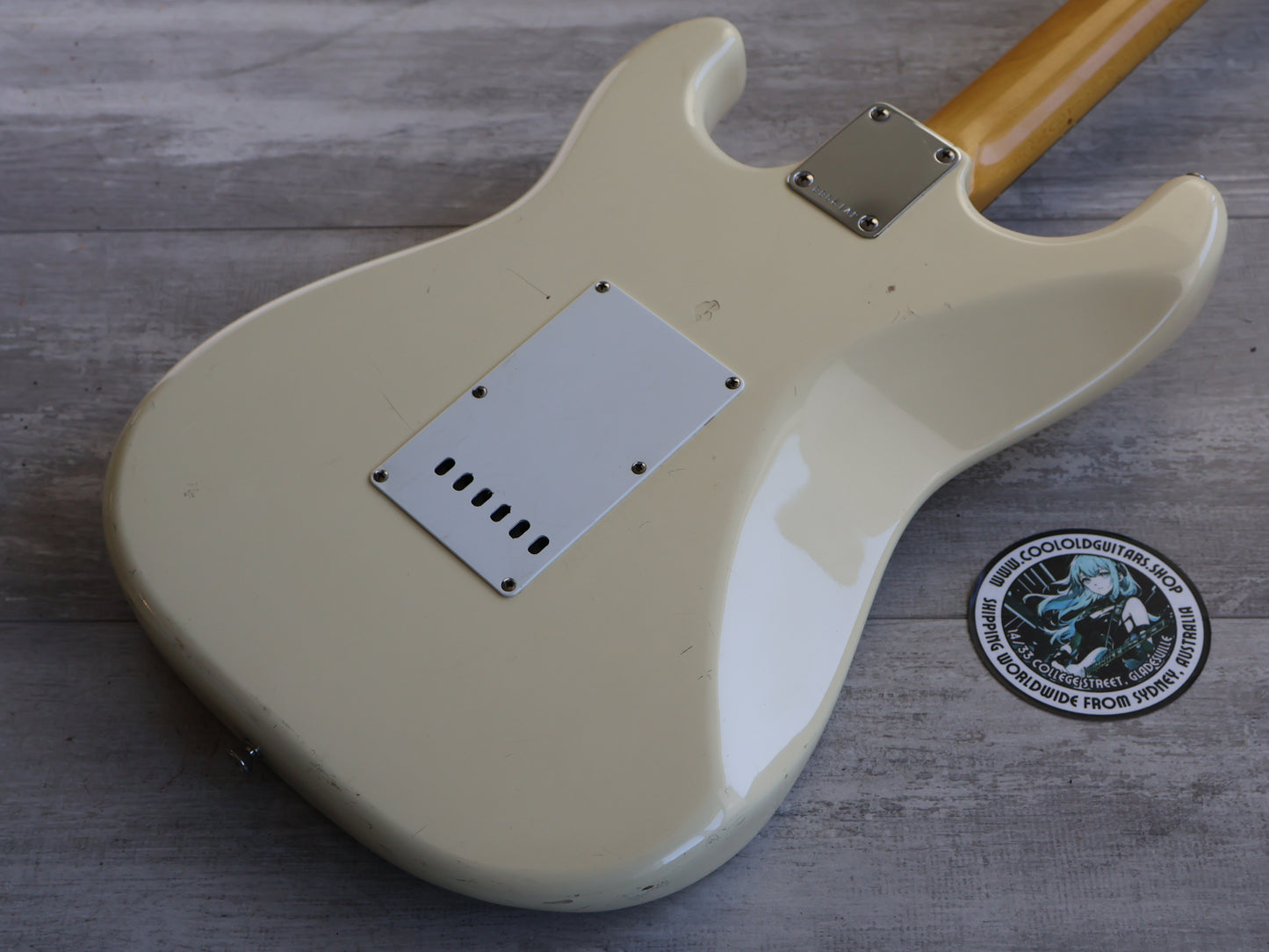 1983 Squier (by Fender Japan) "JV Series" SST-30 Vintage Stratocaster (Vintage White)