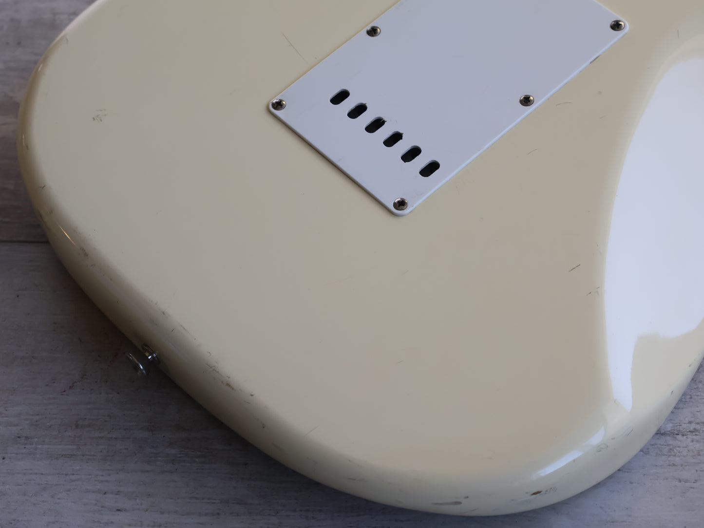 1983 Squier (by Fender Japan) "JV Series" SST-30 Vintage Stratocaster (Vintage White)