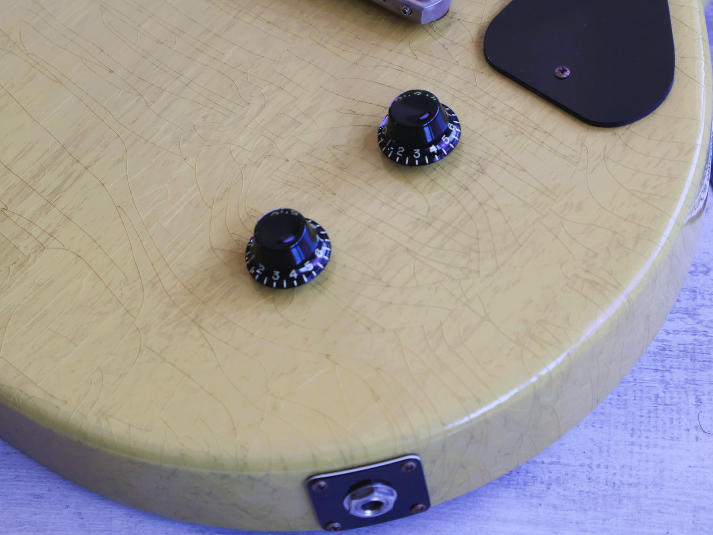 2022 Gibson USA Custom Shop Murphy Lab '57 Les Paul Junior (Ultra Light Aged TV Yellow)