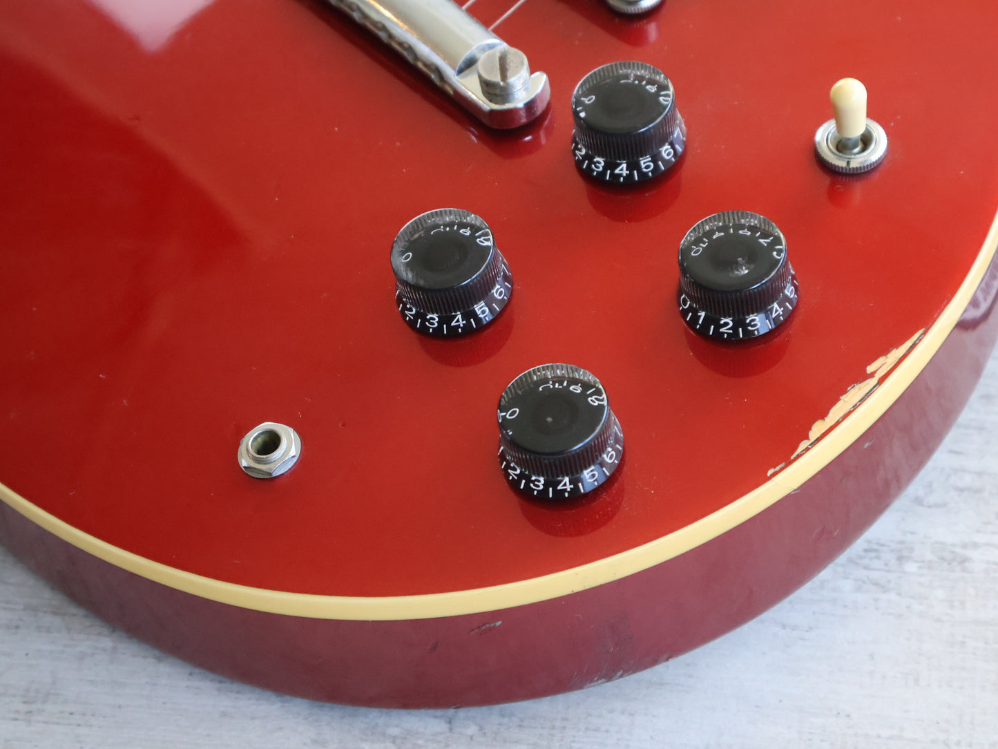 1983 Yamaha Japan SG-510 Double Cutaway (Candy Tone Red)