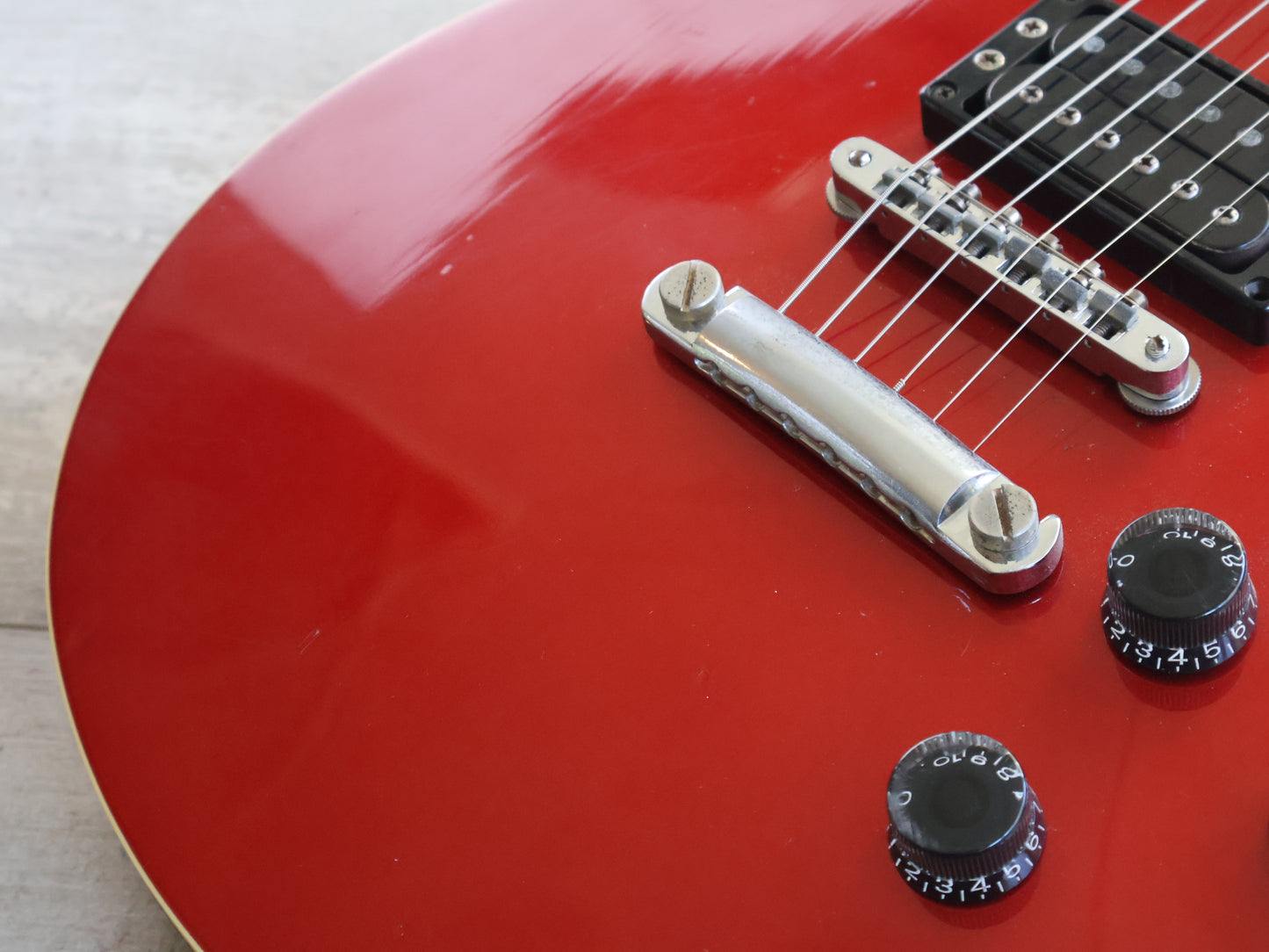 1983 Yamaha Japan SG-510 Double Cutaway (Candy Tone Red)