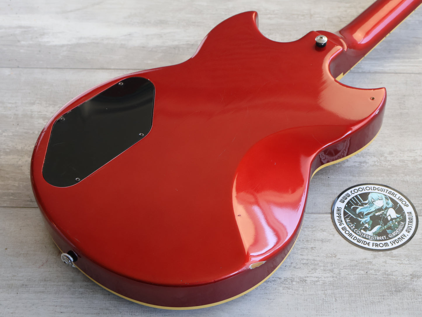 1983 Yamaha Japan SG-510 Double Cutaway (Candy Tone Red)