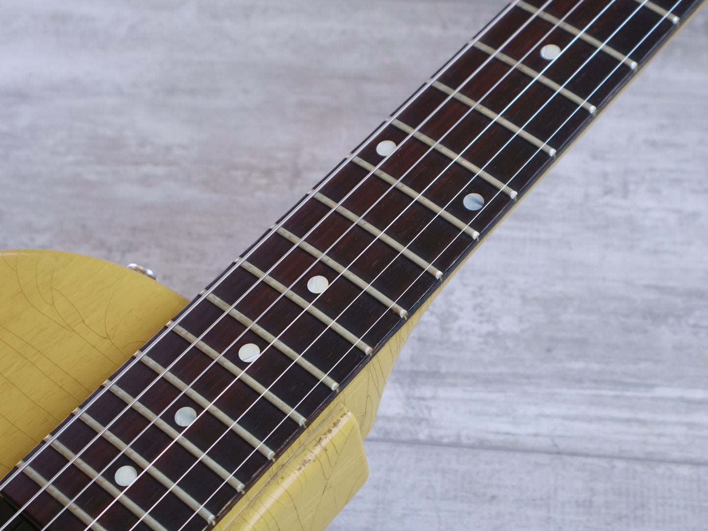 2022 Gibson USA Custom Shop Murphy Lab '57 Les Paul Junior (Ultra Light Aged TV Yellow)