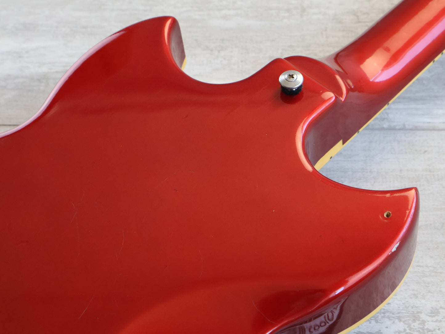1983 Yamaha Japan SG-510 Double Cutaway (Candy Tone Red)