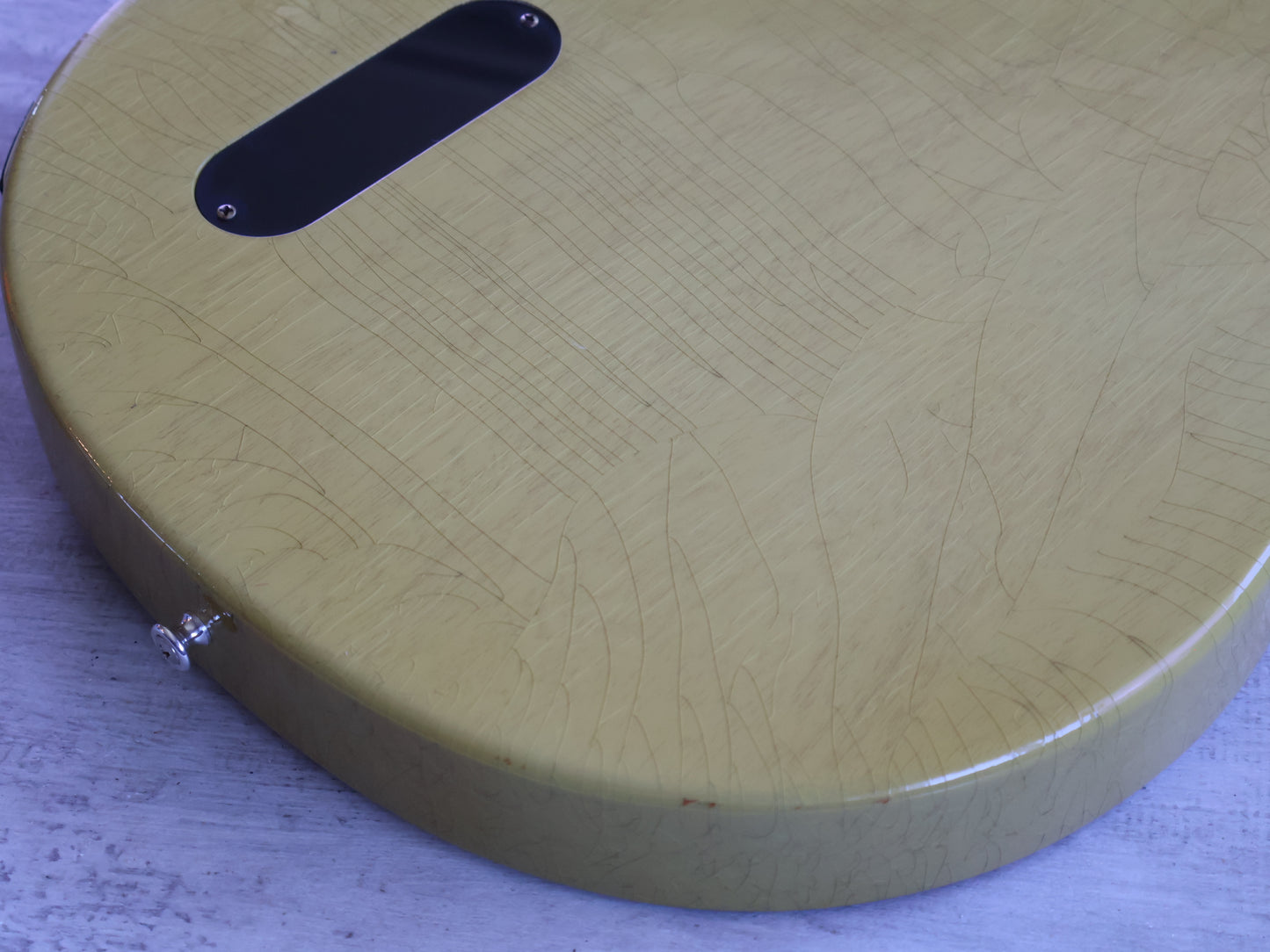 2022 Gibson USA Custom Shop Murphy Lab '57 Les Paul Junior (Ultra Light Aged TV Yellow)