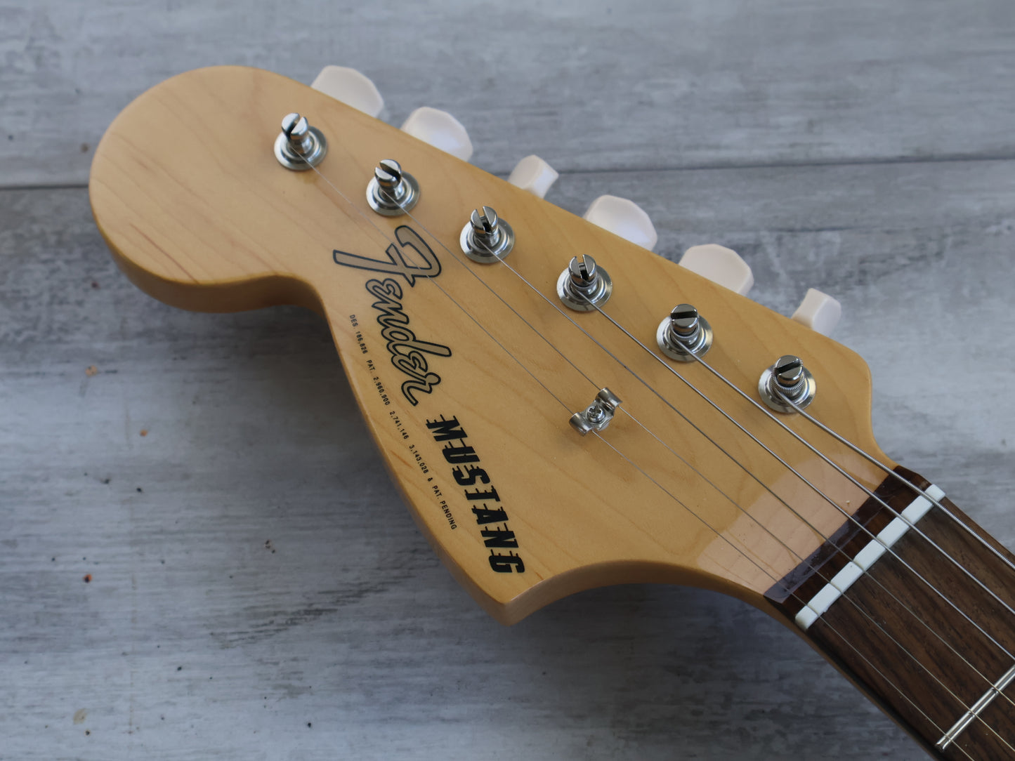 2023 Fender Japan Traditional '60s LH Left Handed Mustang (Olympic White)