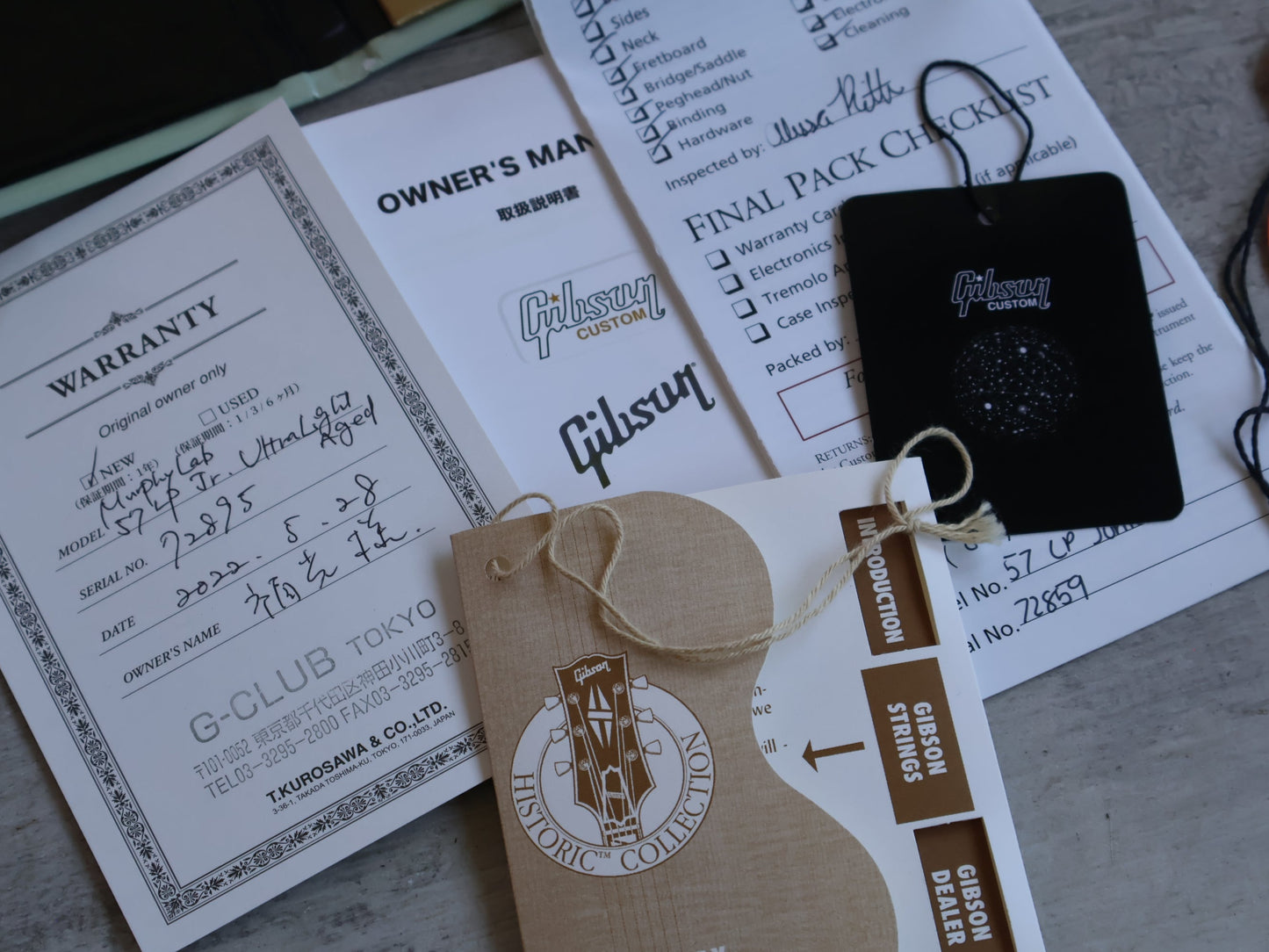 2022 Gibson USA Custom Shop Murphy Lab '57 Les Paul Junior (Ultra Light Aged TV Yellow)