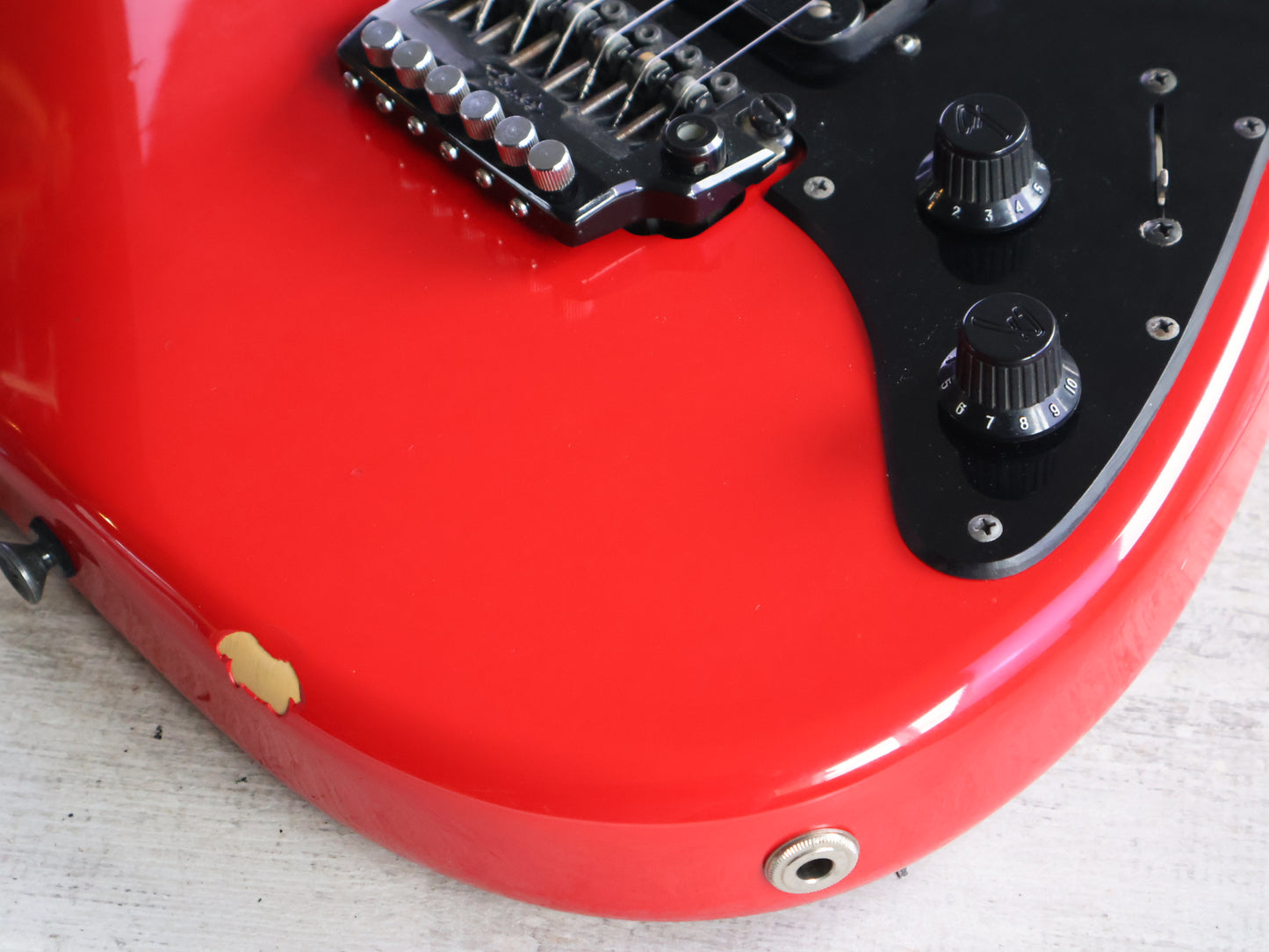 1985 Fender Japan Boxer "A Series" ST556 Boxer/Contemporary Stratocaster (Torino Red)