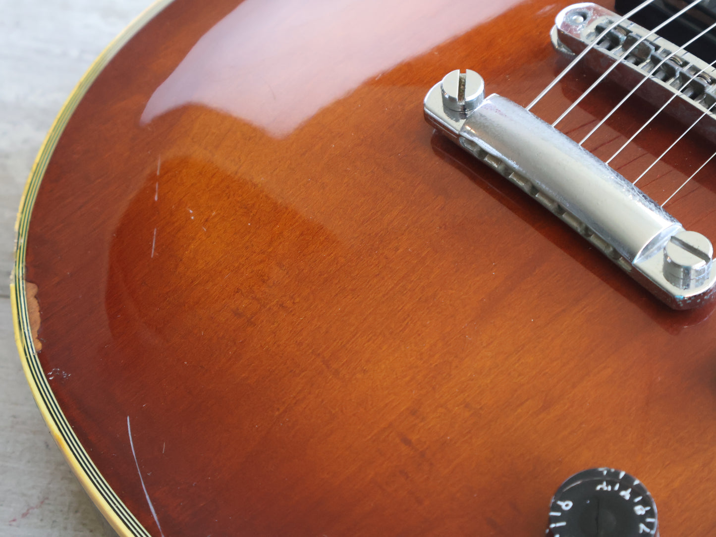 1978 Aria Pro II Japan LC-600 Les Paul Custom (Violin Finish)