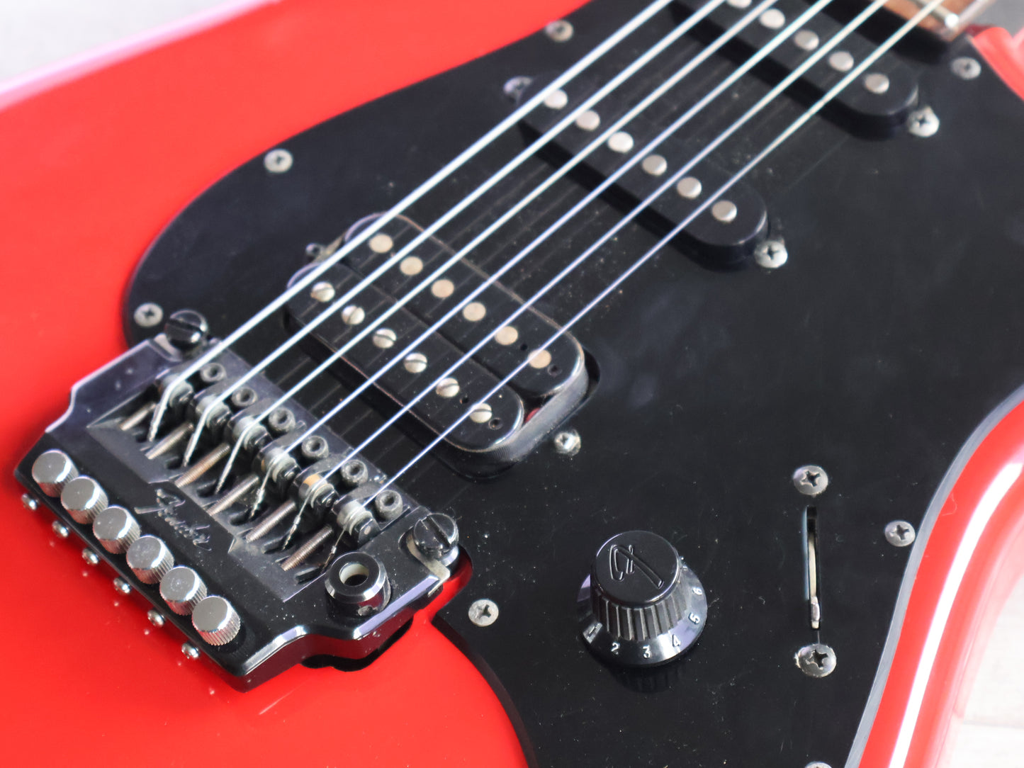 1985 Fender Japan Boxer "A Series" ST556 Boxer/Contemporary Stratocaster (Torino Red)