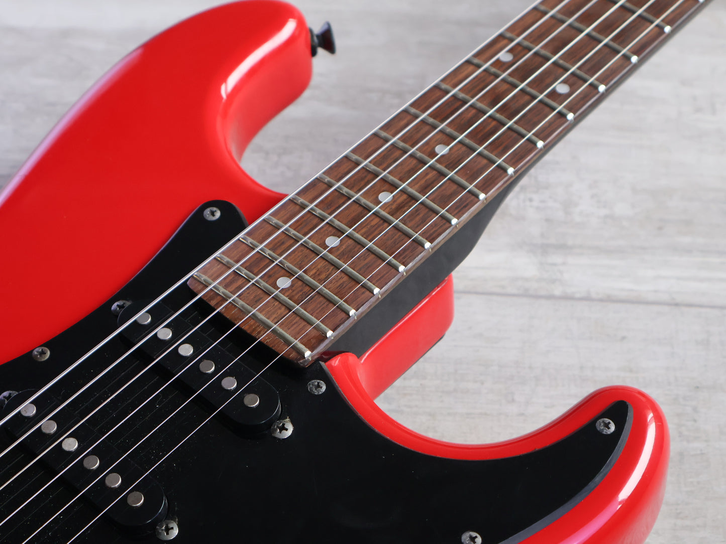 1985 Fender Japan Boxer "A Series" ST556 Boxer/Contemporary Stratocaster (Torino Red)