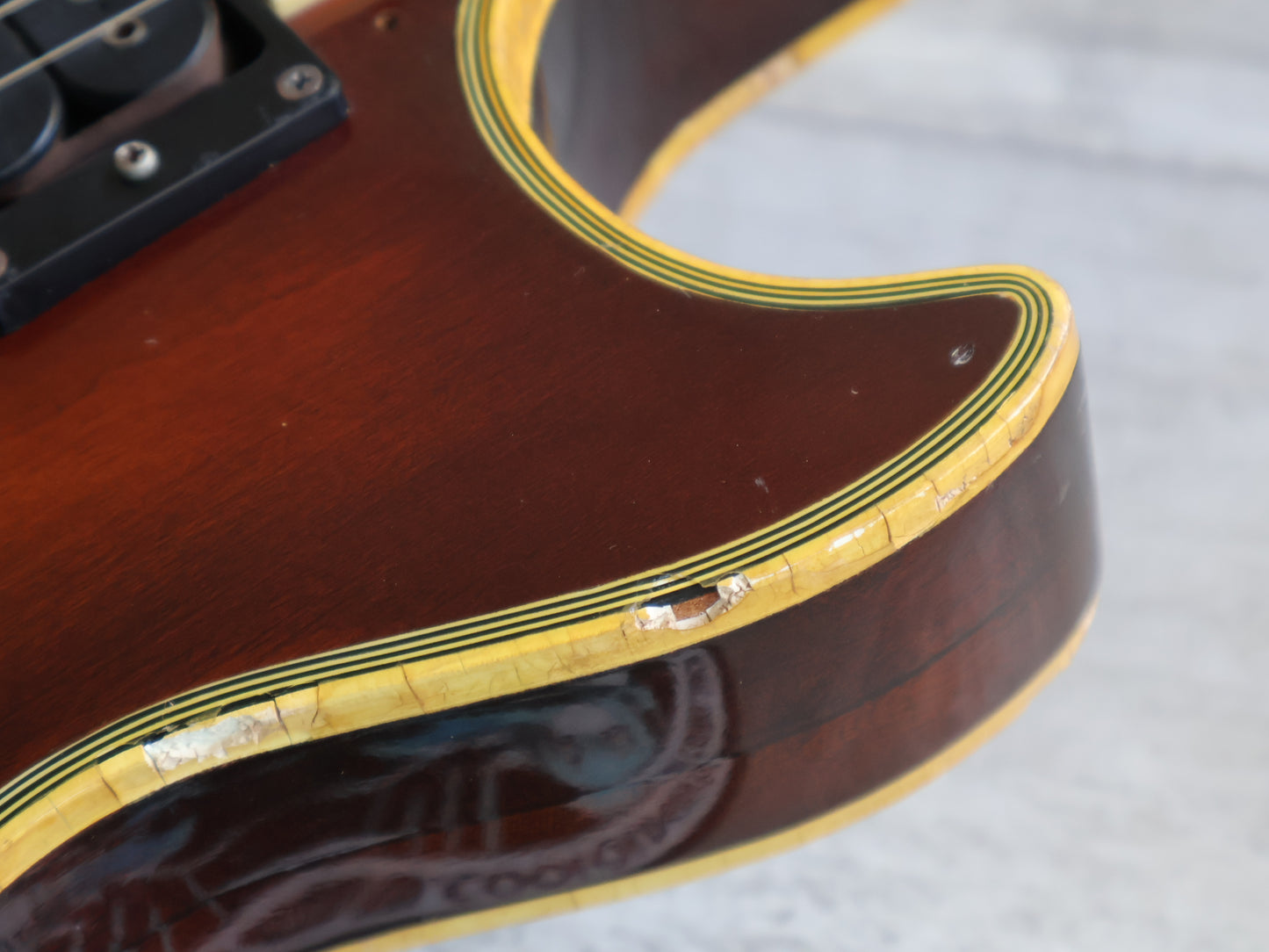 1978 Aria Pro II Japan LC-600 Les Paul Custom (Violin Finish)