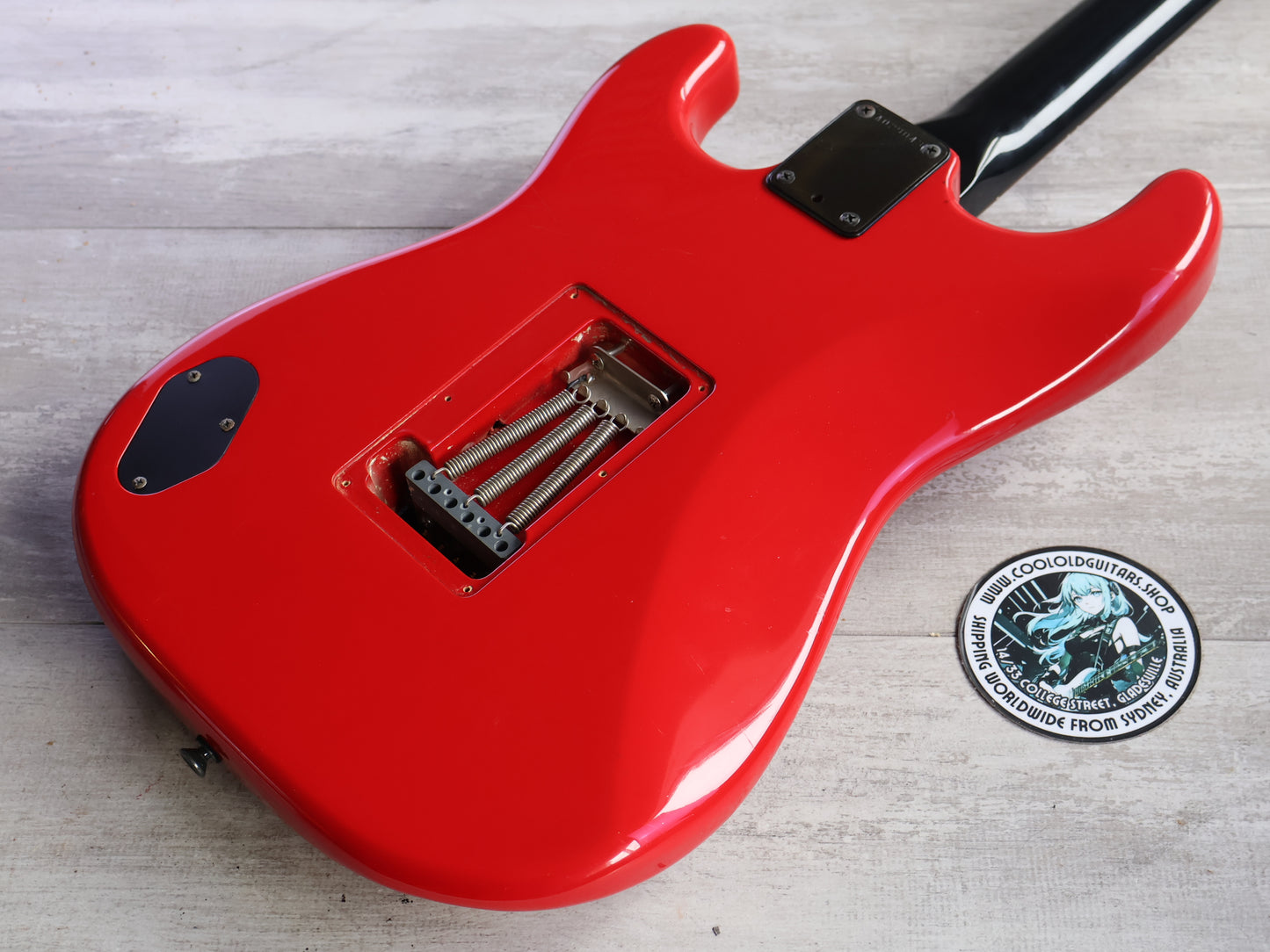 1985 Fender Japan Boxer "A Series" ST556 Boxer/Contemporary Stratocaster (Torino Red)