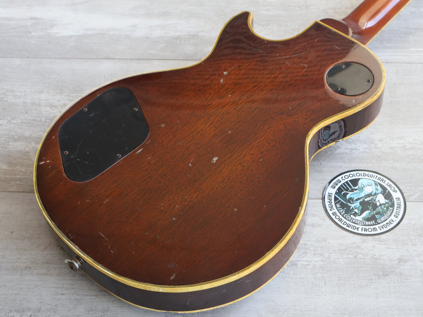 1978 Aria Pro II Japan LC-600 Les Paul Custom (Violin Finish)