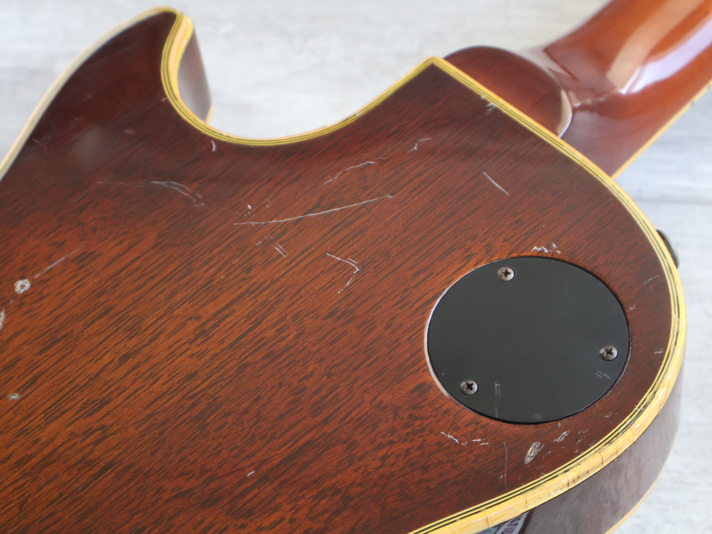 1978 Aria Pro II Japan LC-600 Les Paul Custom (Violin Finish)