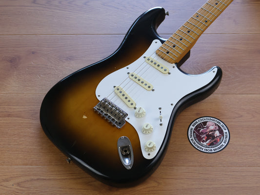 1989 Fender Japan ST57 '57 Reissue Vintage Stratocaster (Brown Sunburst)
