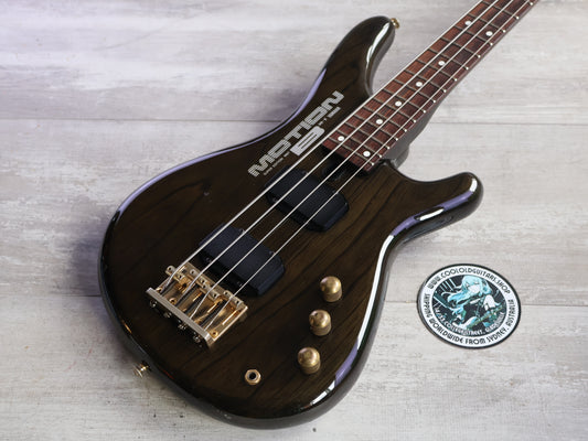 1987 Yamaha Japan MB-III Motion B Medium Scale Bass (Trans Black)