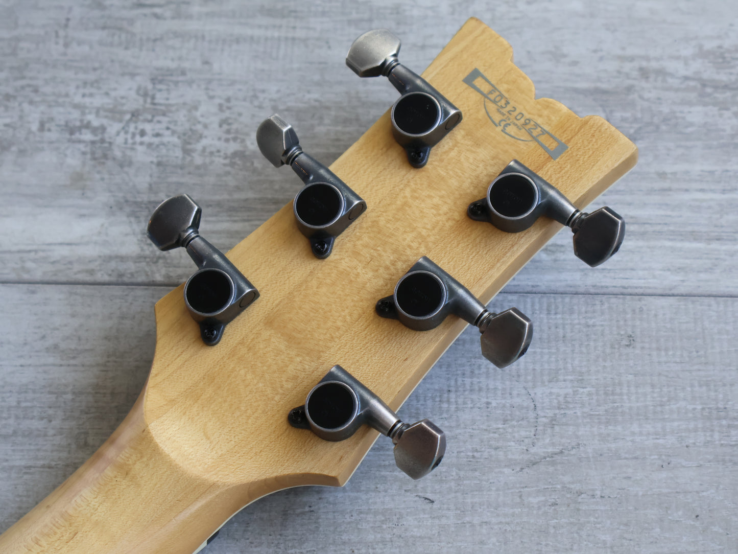 2003 Ibanez Japan AX1220 Prestige Double Cutaway (Biker Black)