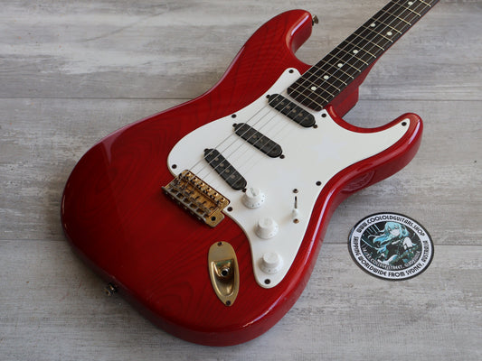 1980's Bill Lawrence (by Morris Japan) BC2R-70G Stratocaster (Red)