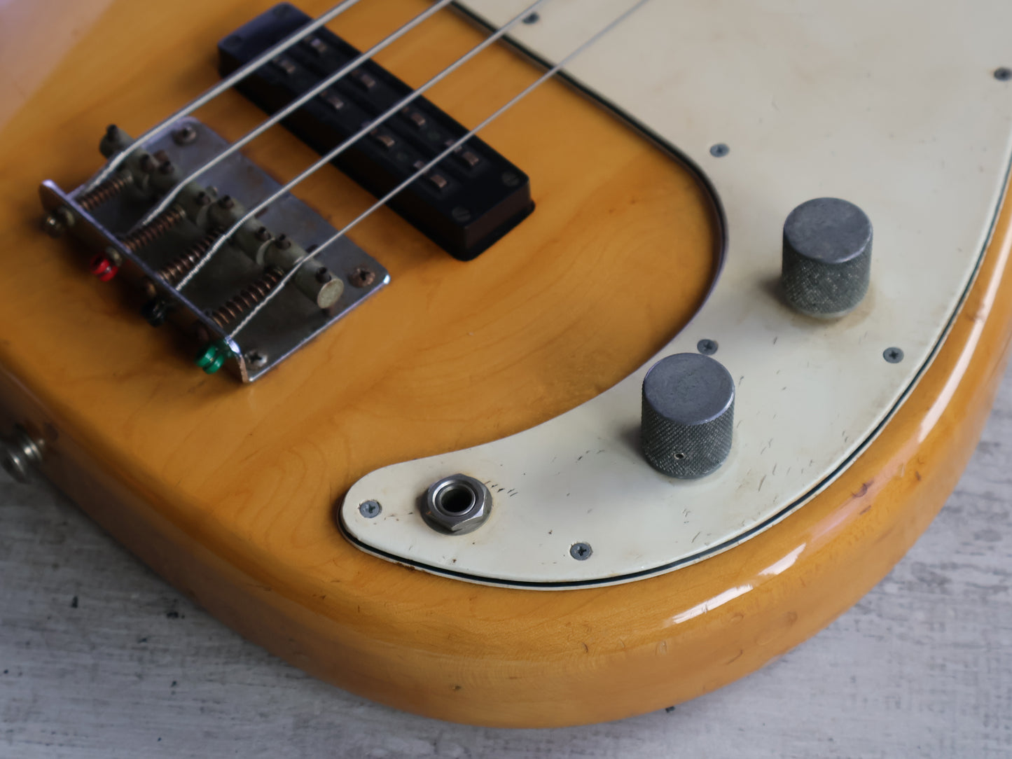 1974 Greco PB-750DX Precision Bass Deluxe (Natural)