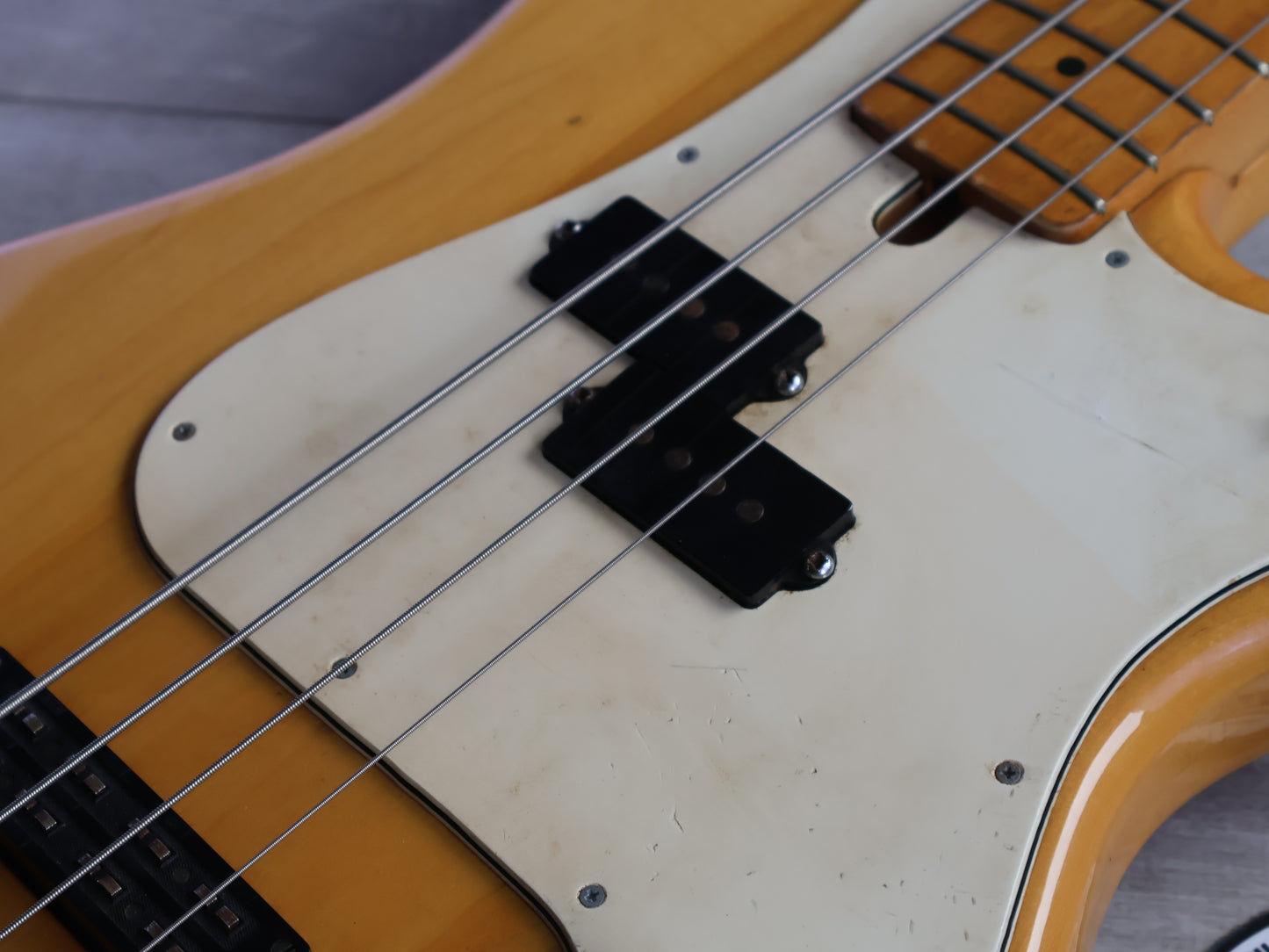 1974 Greco PB-750DX Precision Bass Deluxe (Natural)