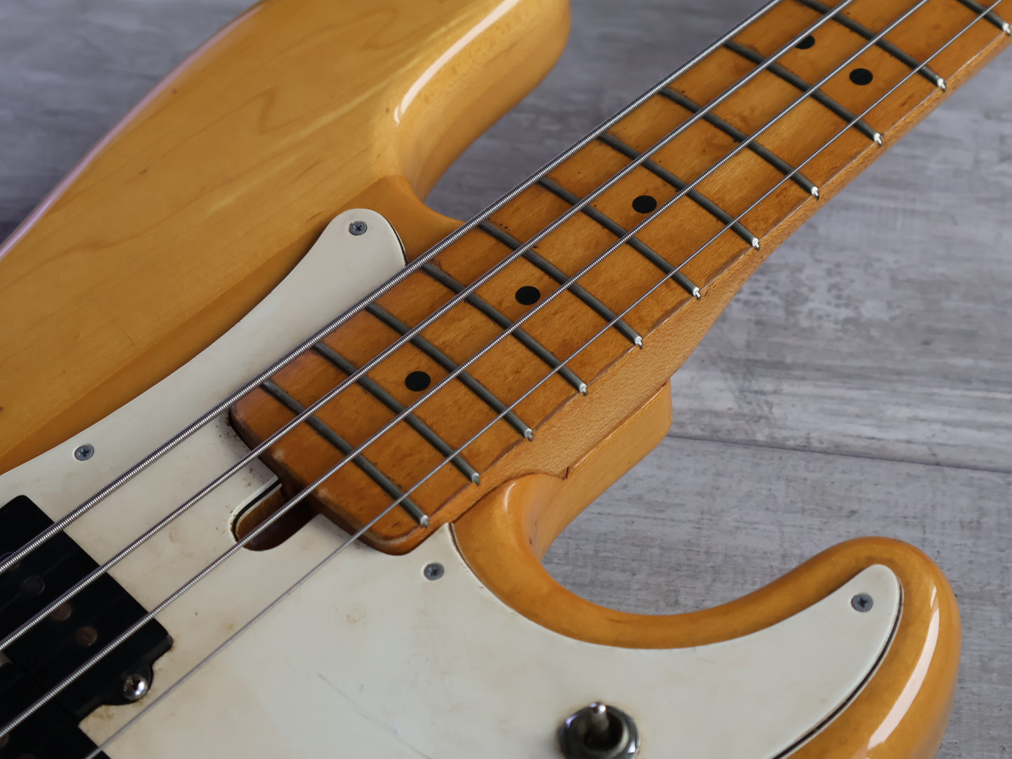 1974 Greco PB-750DX Precision Bass Deluxe (Natural)