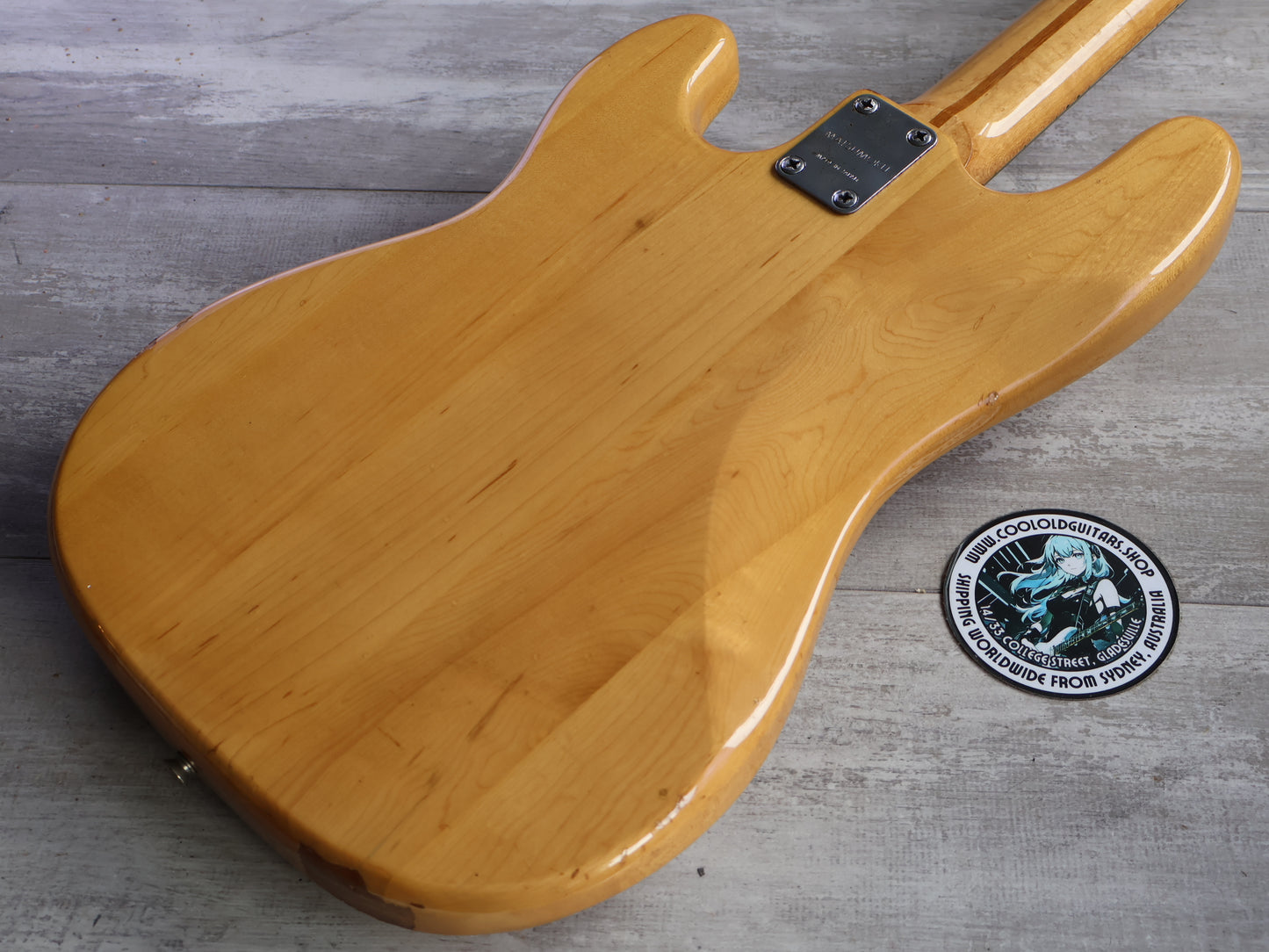 1974 Greco PB-750DX Precision Bass Deluxe (Natural)