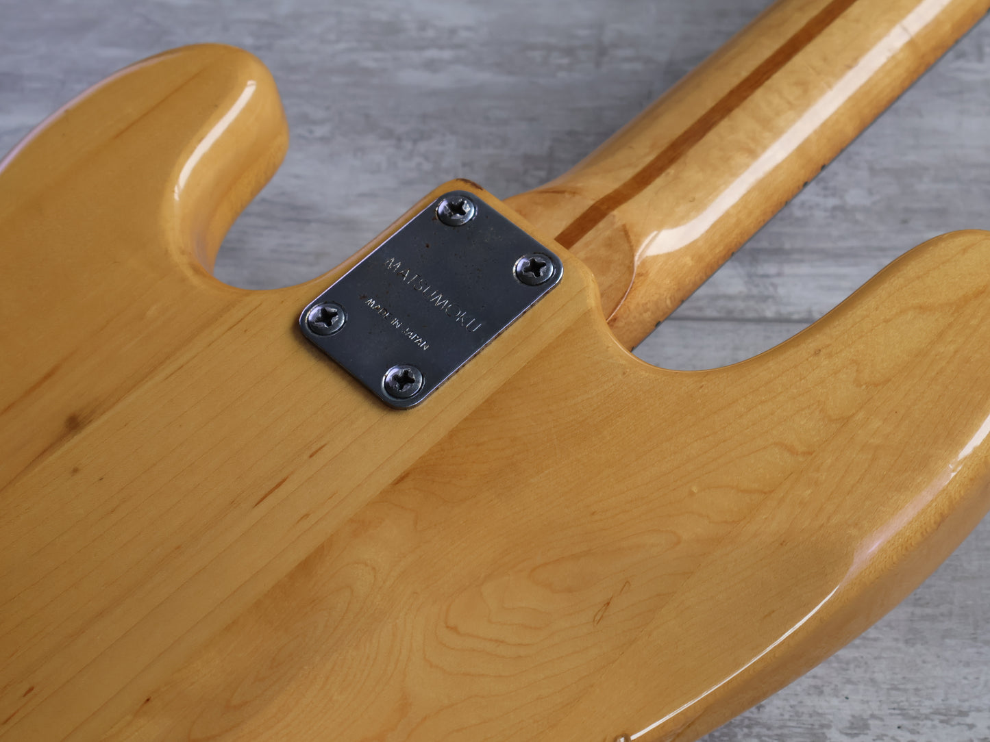 1974 Greco PB-750DX Precision Bass Deluxe (Natural)