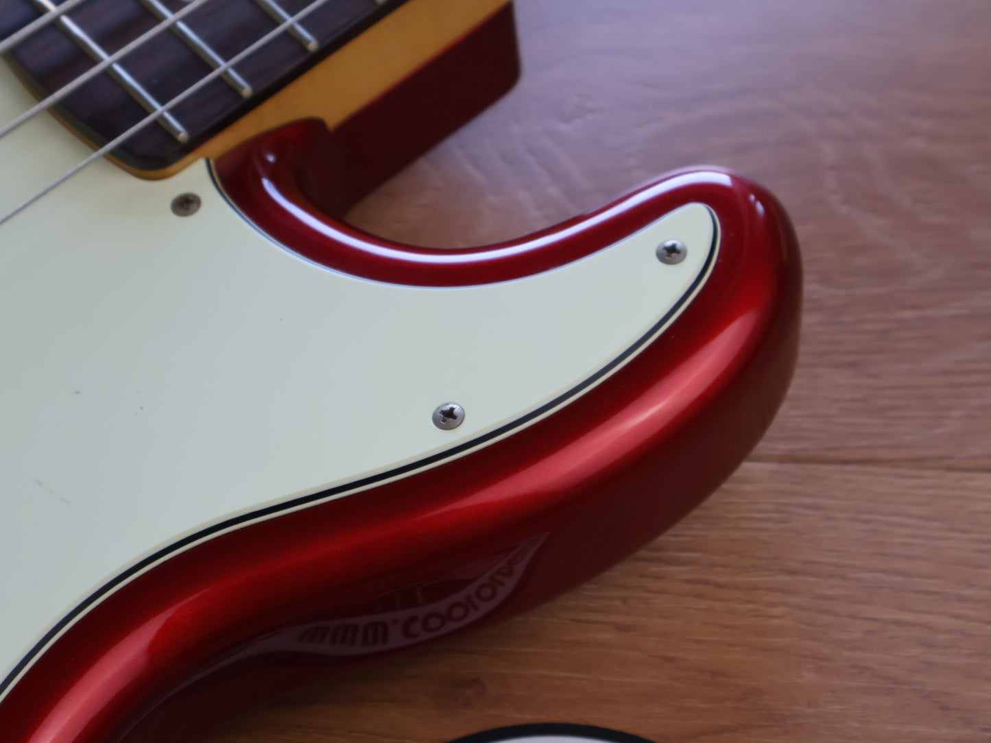 2011 FGN Fujigen Japan NPB100 Neo Classic Precision Bass (Candy Apple Red)